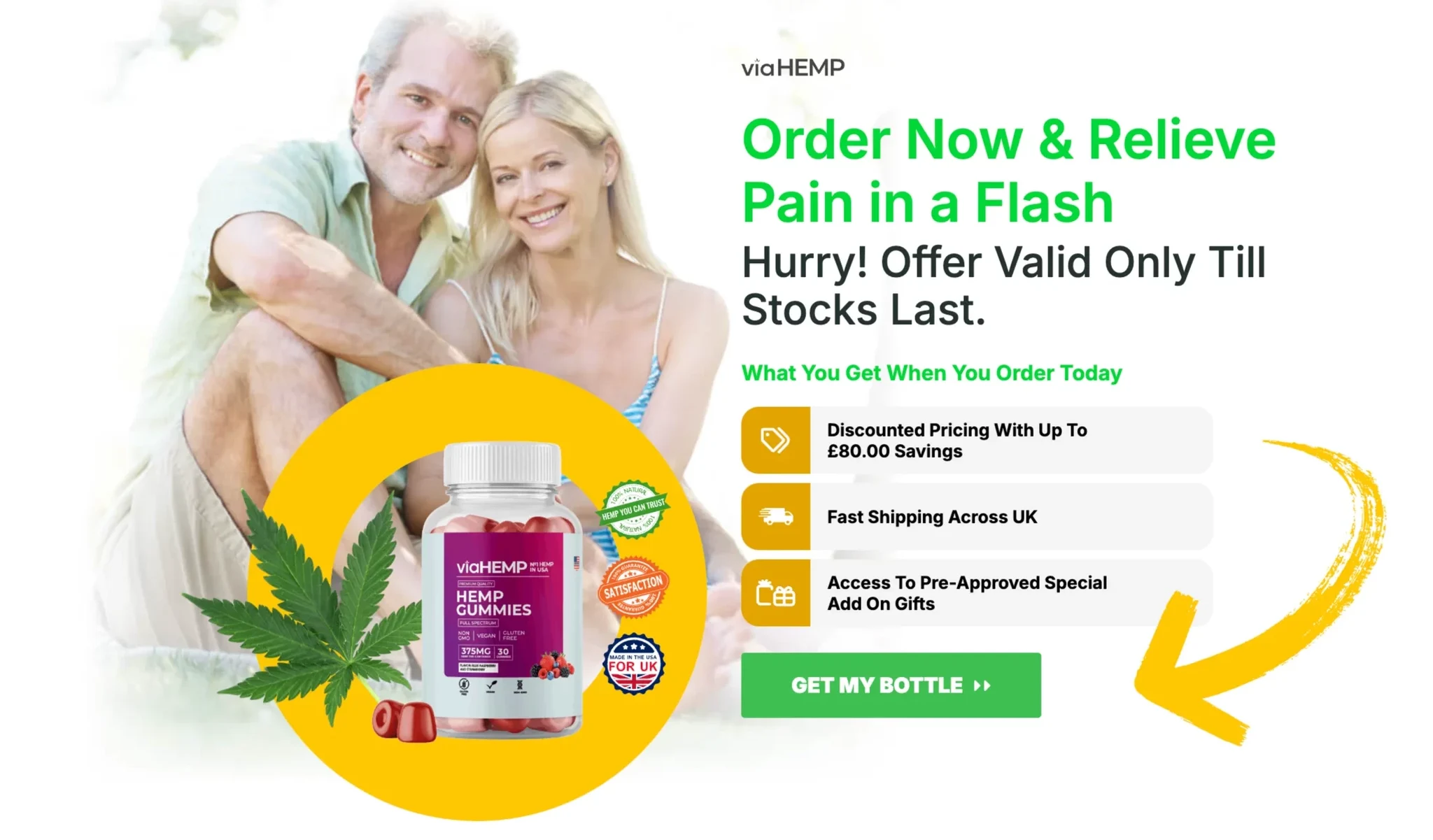 Via HEMP Gummies Canada Reviews