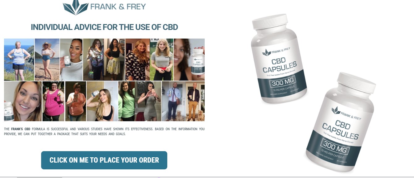 Franks CBD Capsules UK reviews