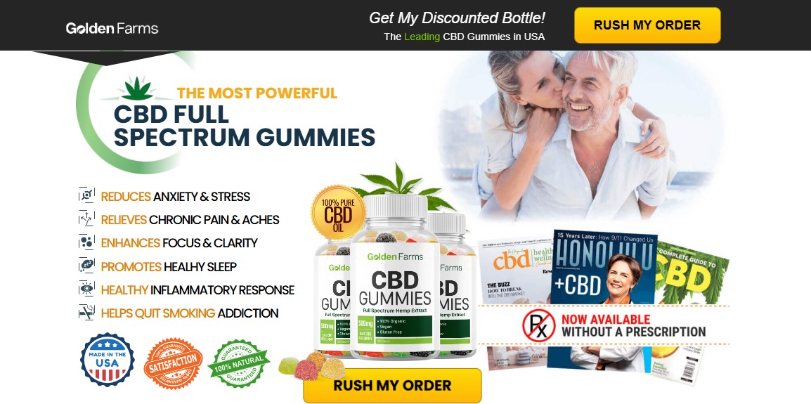 Golden Farms CBD Gummies Official