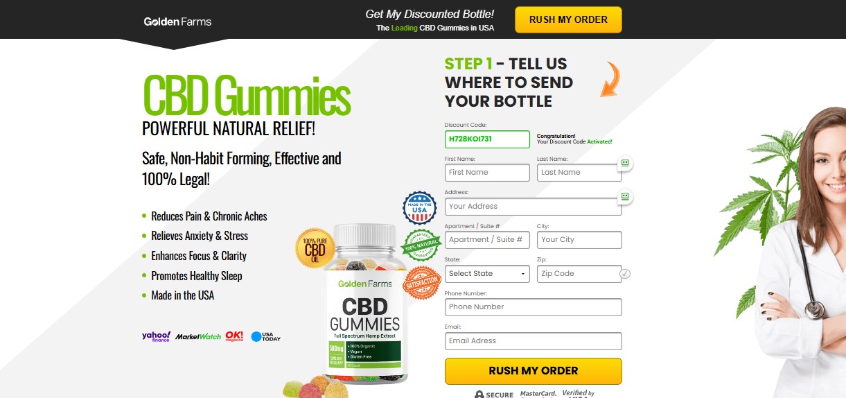 Golden Farms CBD Gummies