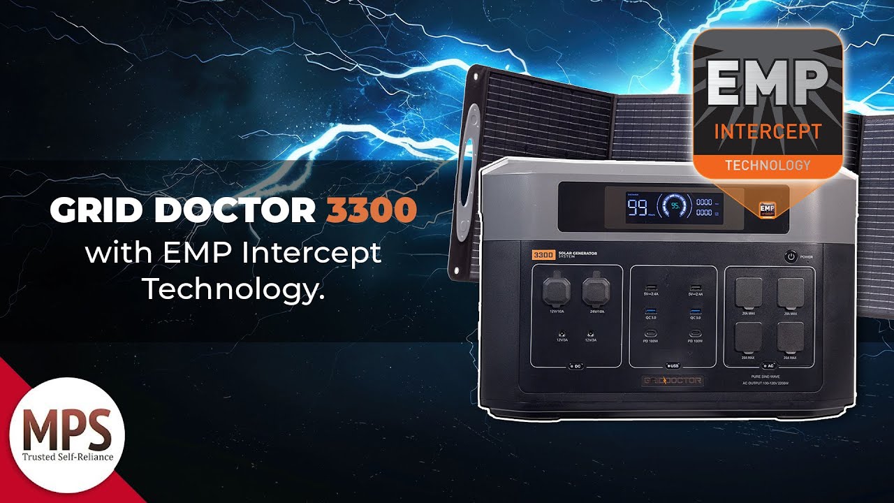 Grid Doctor 3300W Solar Generator 1
