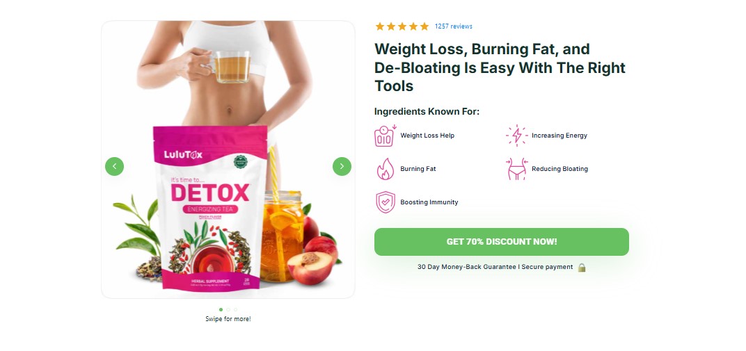Lulutox Detox Tea Australia Reviews