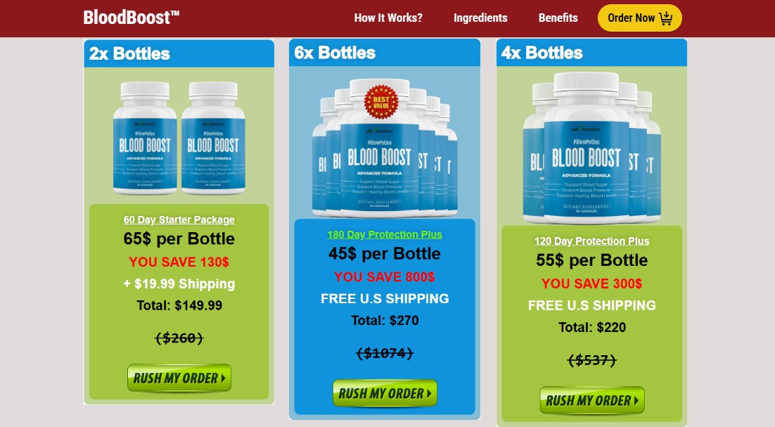 PillowPotion Blood Boost Reviews