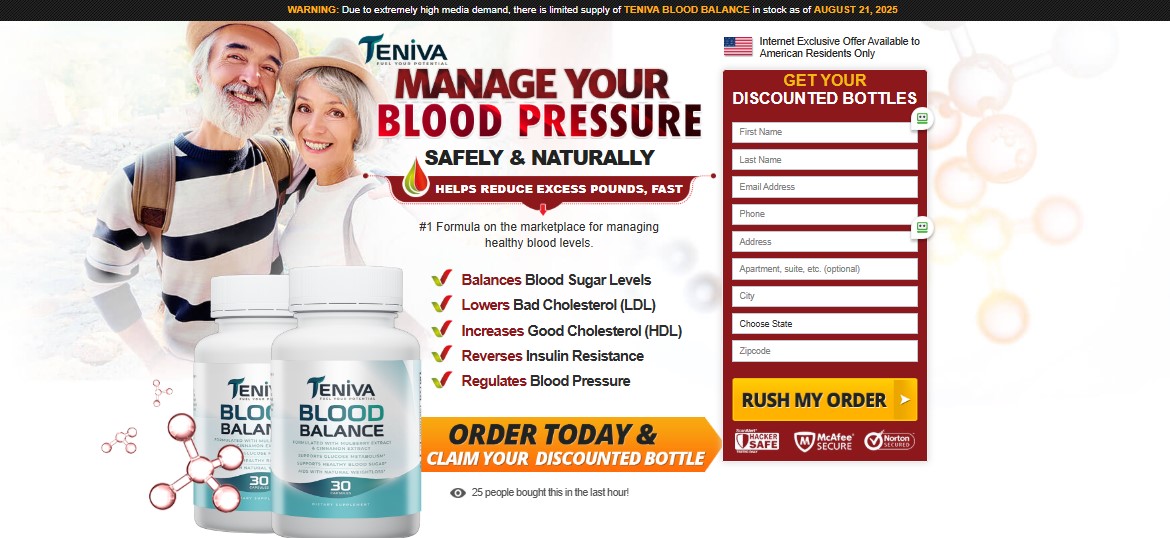Teniva Blood Balance Supplement 1