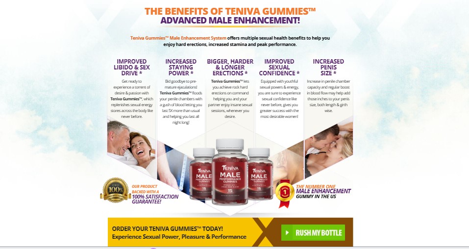 Teniva Male Enhancement Gummies