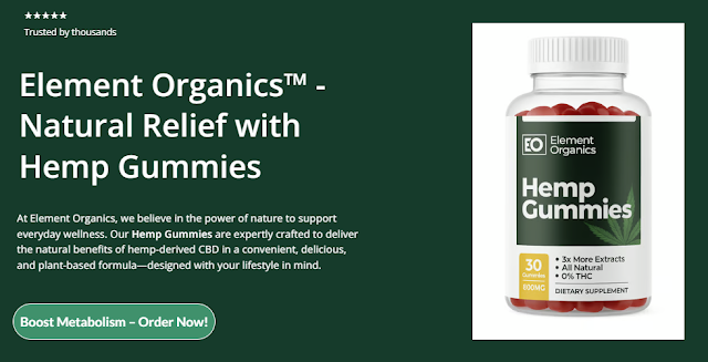 Element Organics Hemp Gummies NZ