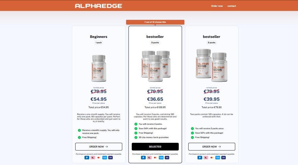 Alpha Edge Capsules