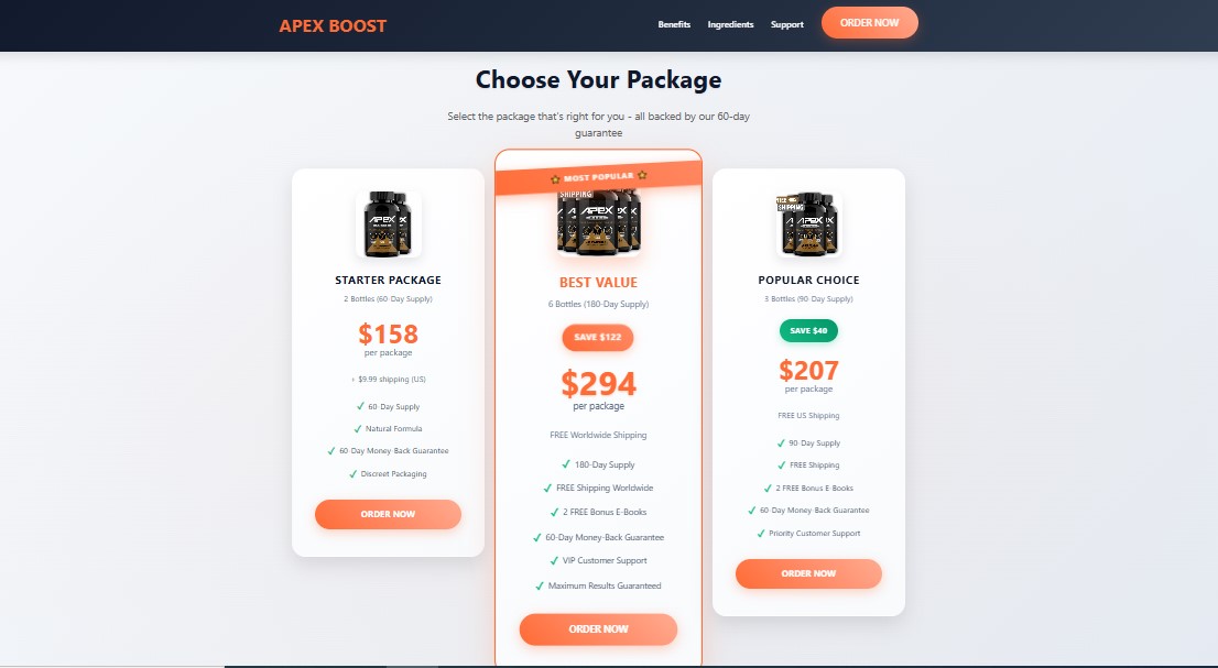 Apex Boost Male Enhancement usa