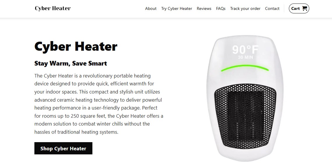 Cyber Heater Review