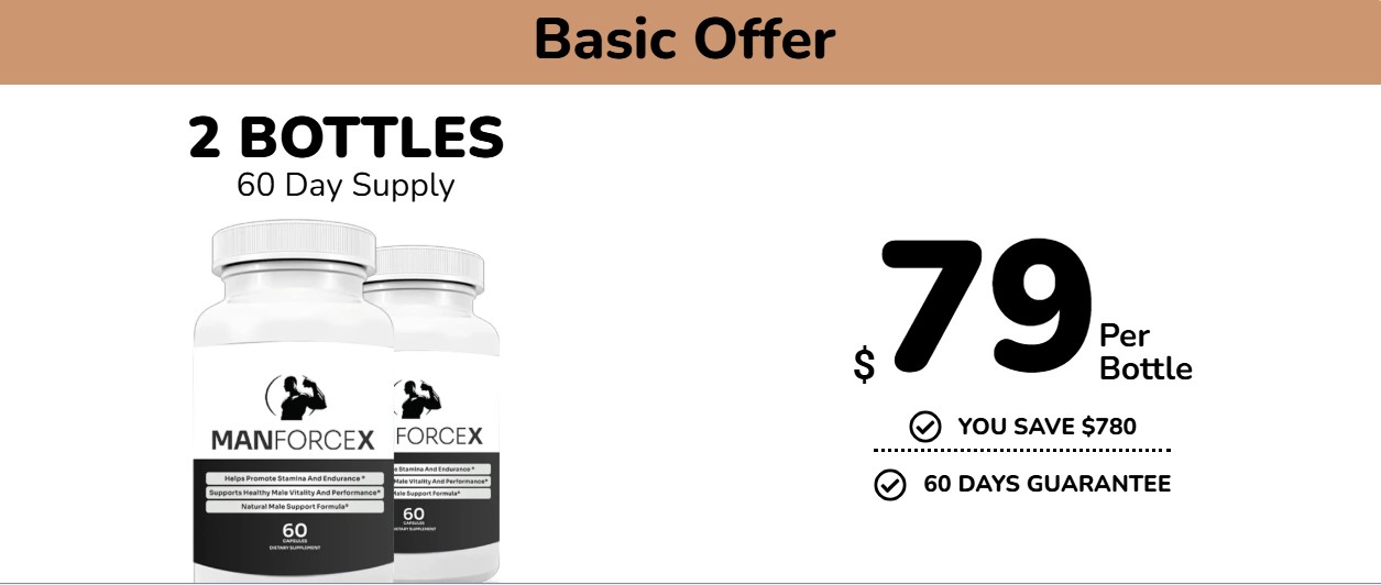 ManForceX Male Enhancement