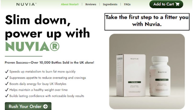 Nuvia Fat Burner UK Reviews