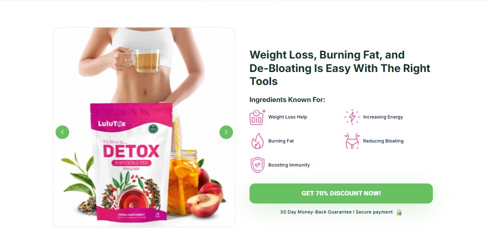 Lulutox Detox Tea NZ