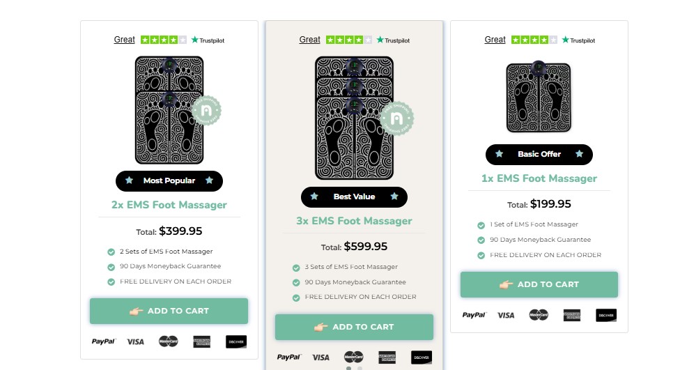 Ornexis Foot Massager Reviews