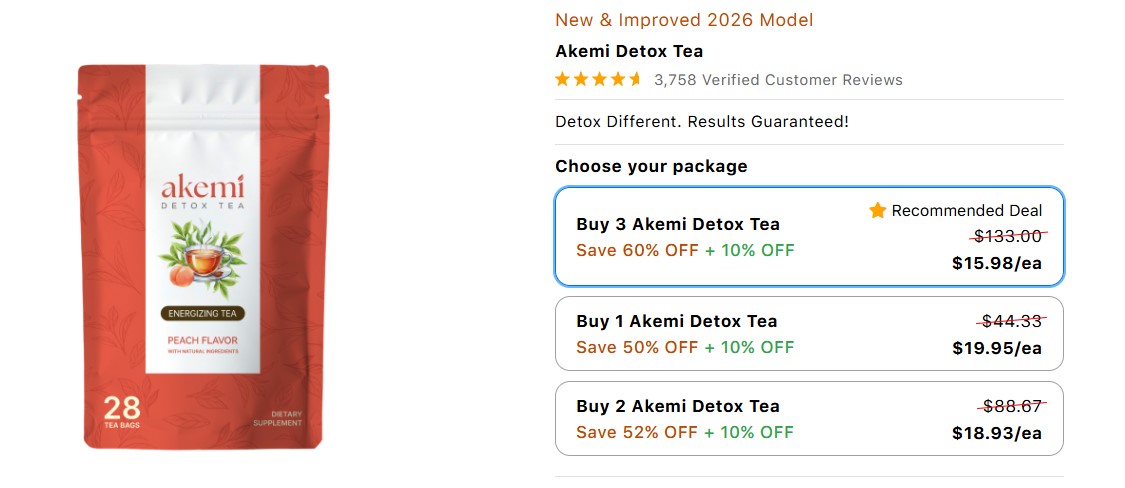 Akemi Detox Tea Reviews