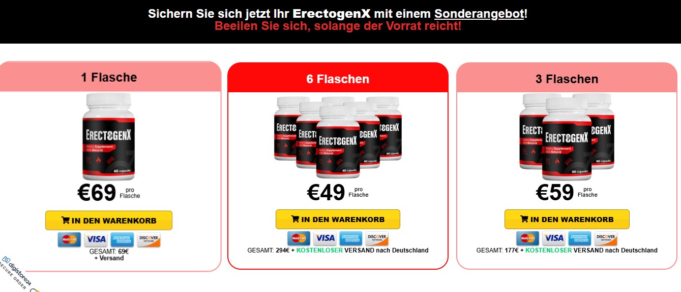 ErectogenX Male Enhancement