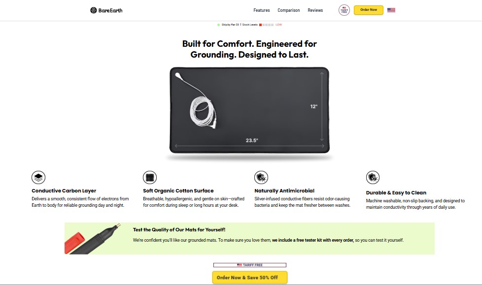 bareearth grounding mat