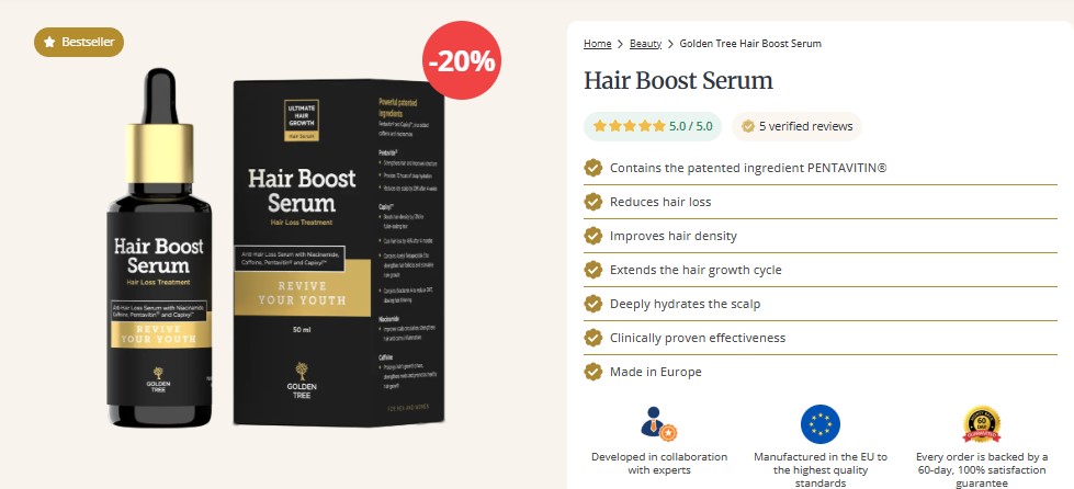 Hair Boost Serum Reviews UK