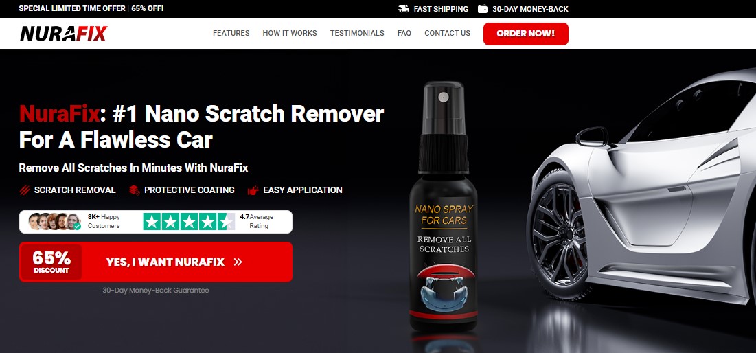 nurafix nano car spray