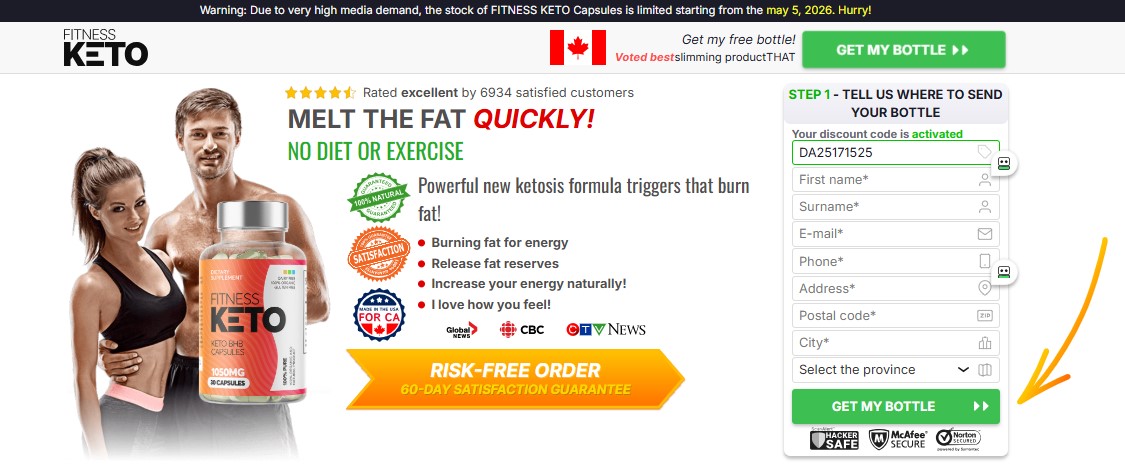 Fitness Keto Capsules Canada Official