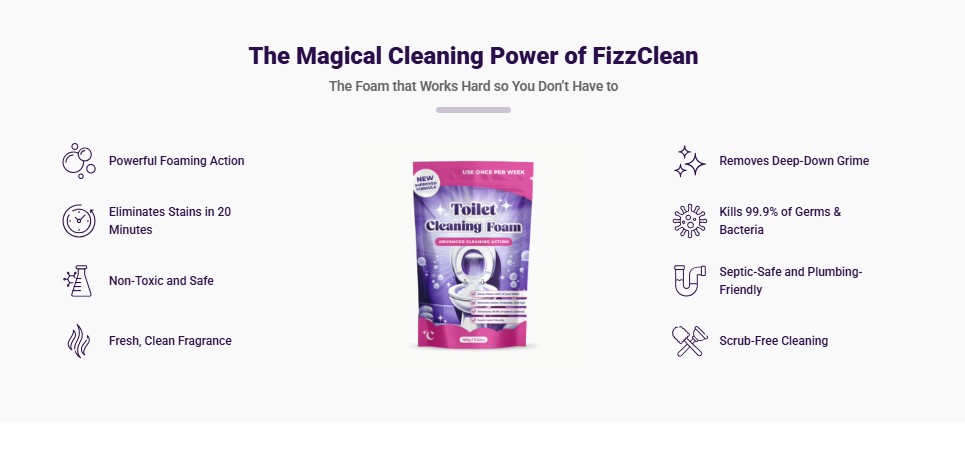 FizzClean Toilet Cleaning Foam Reviews