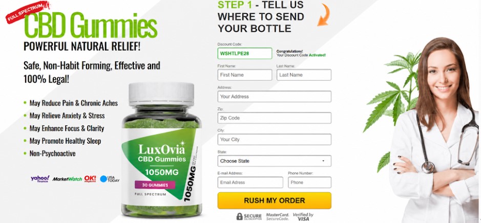 LuxOvia CBD Gummies Price