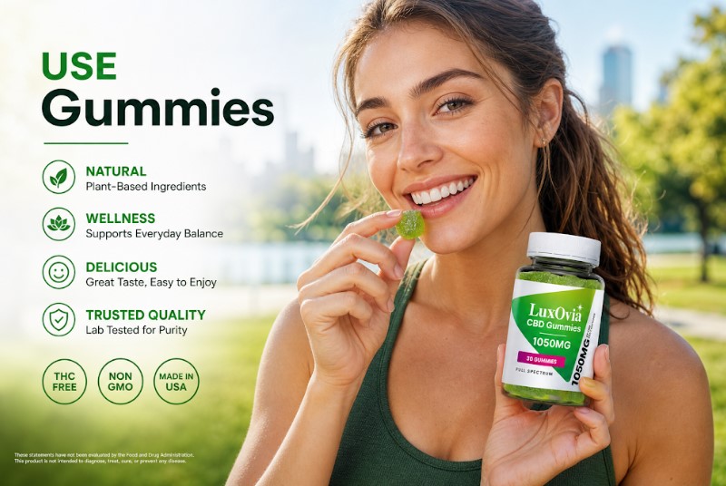 LuxOvia CBD Gummies Reviews
