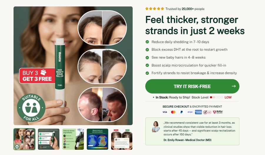 Roota Hair Growth Serum Reviews