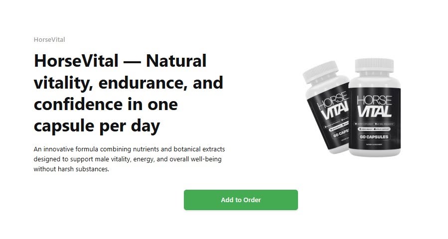 Horse Vital Male Enhancement Official