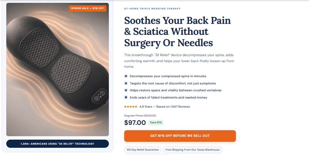 ReliefMD Back Massager Reviews