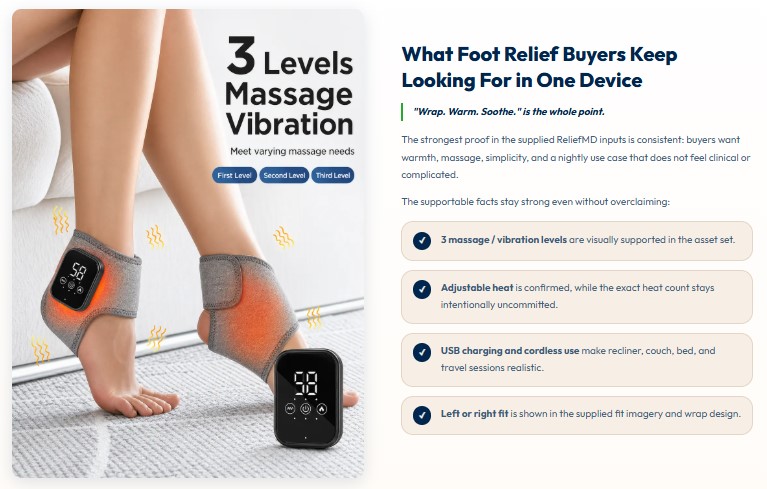 ReliefMD Foot Massager Official