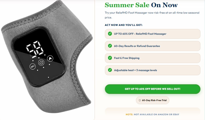 ReliefMD Foot Massager US