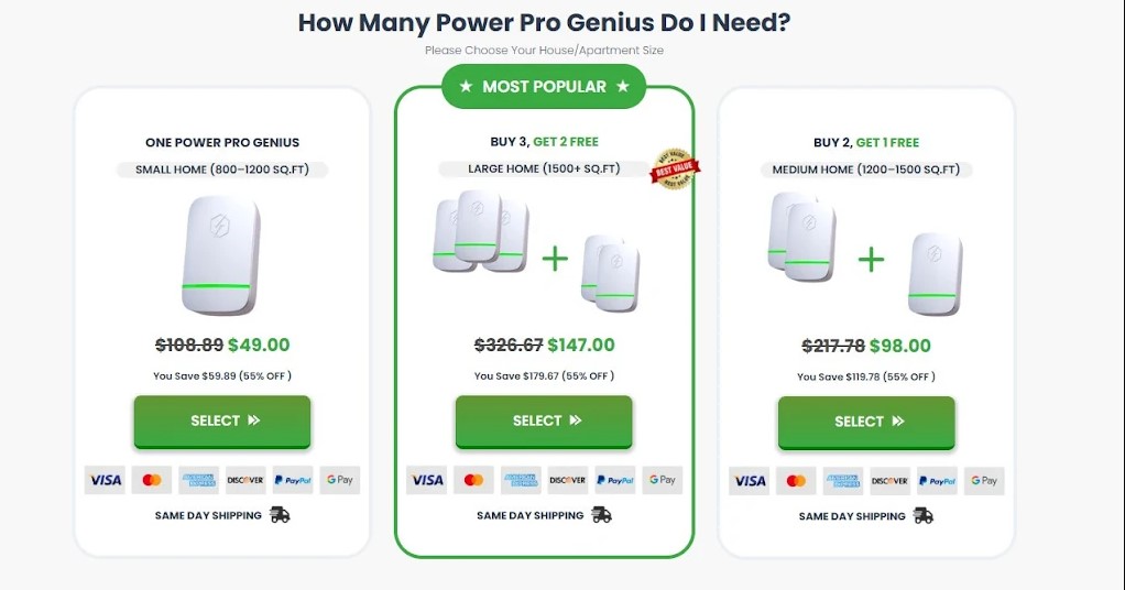 Power Pro Genius Price