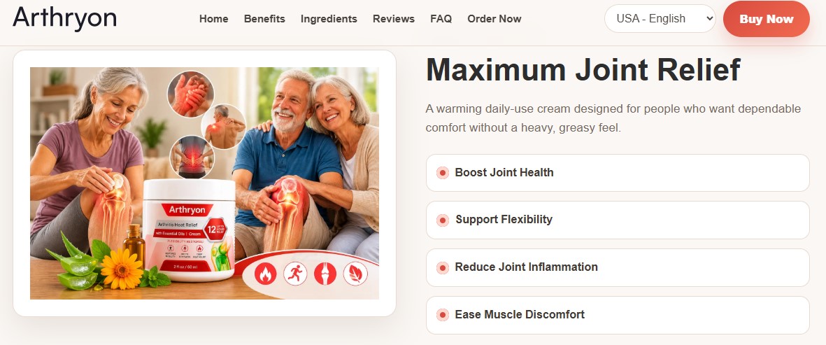 arthryon heat relief cream