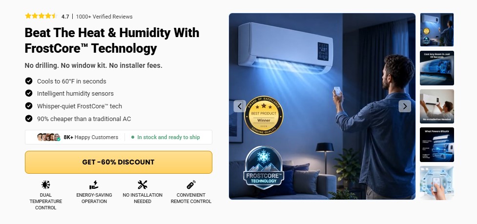 blizzair portable ac 1