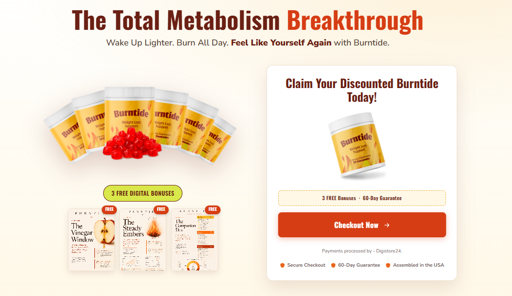 Burntide Weight Loss Gummies Reviews