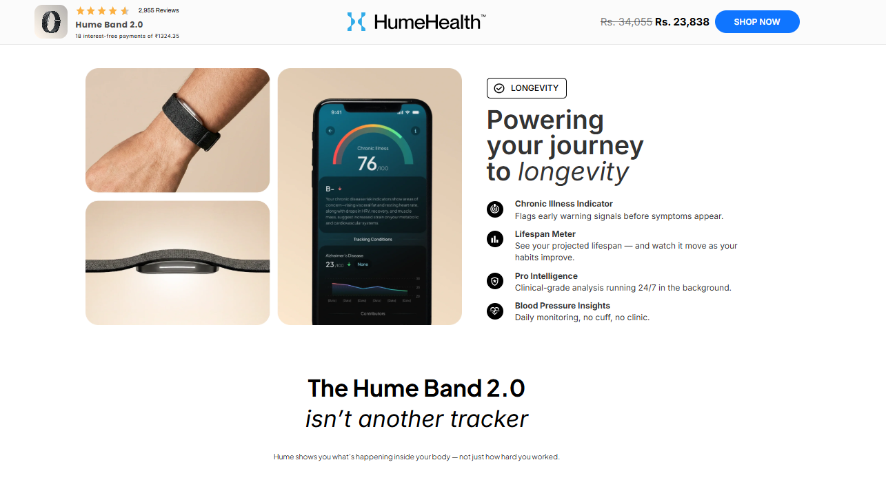 Hume Band 2.0 Reviews