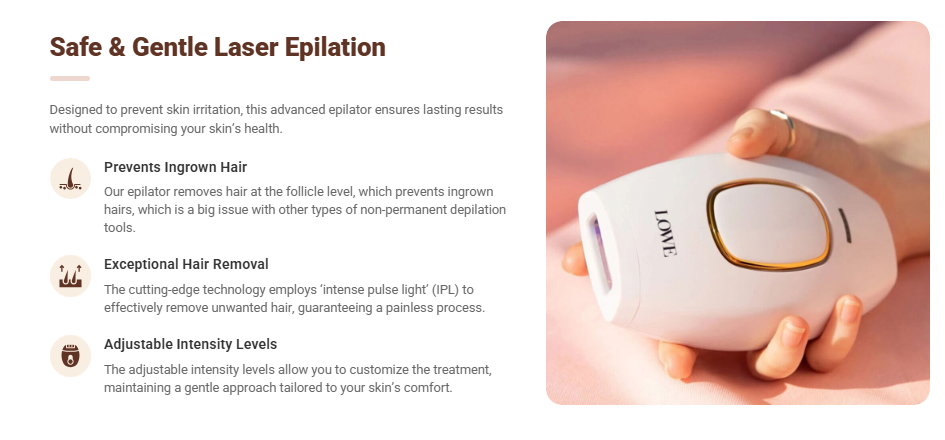LoweSkin Laser Epilator .2026
