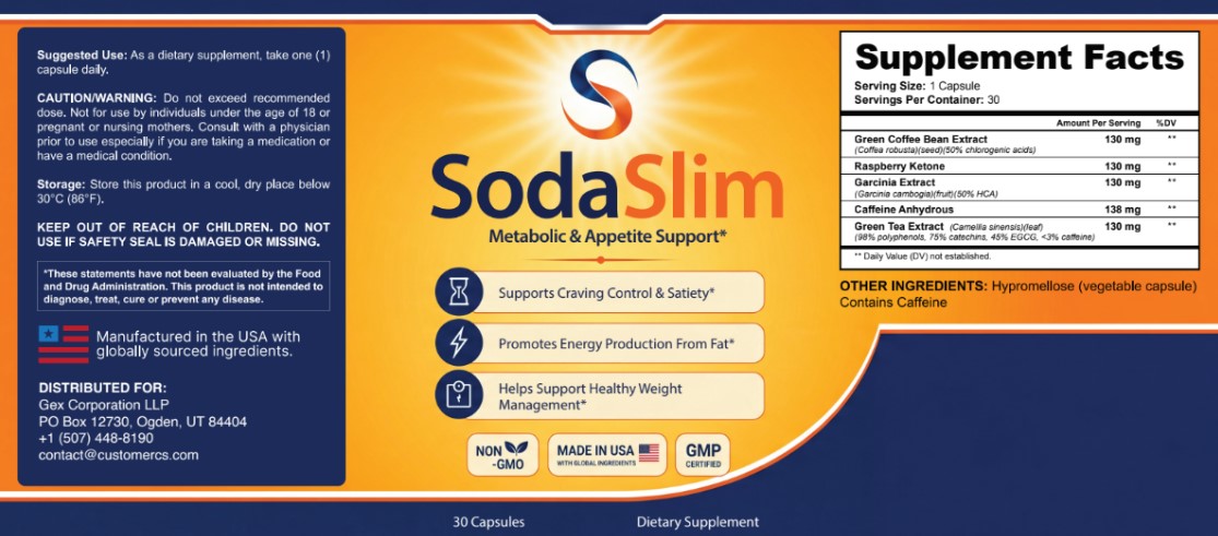 SodaSlim Benefits