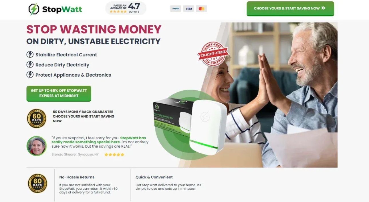 Stopwatt Electricity Saving Box