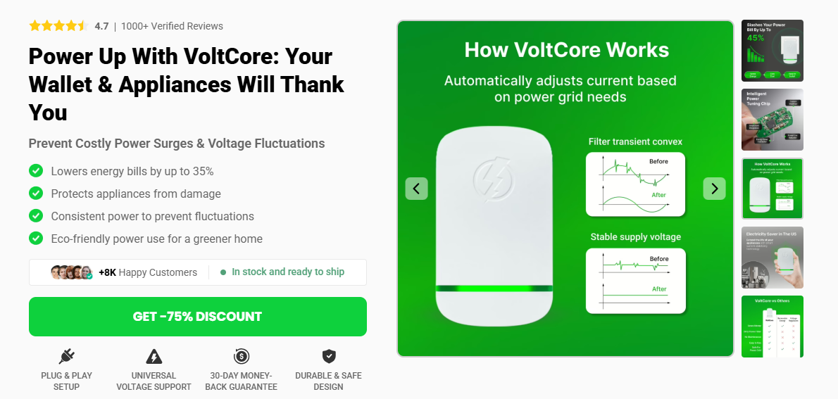 VoltCore Energy Saver .2026