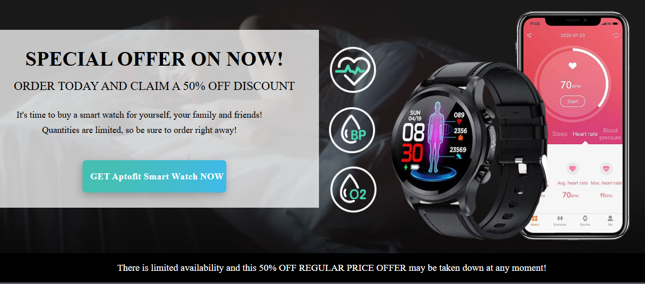 Aptofit Smart Watch Cost