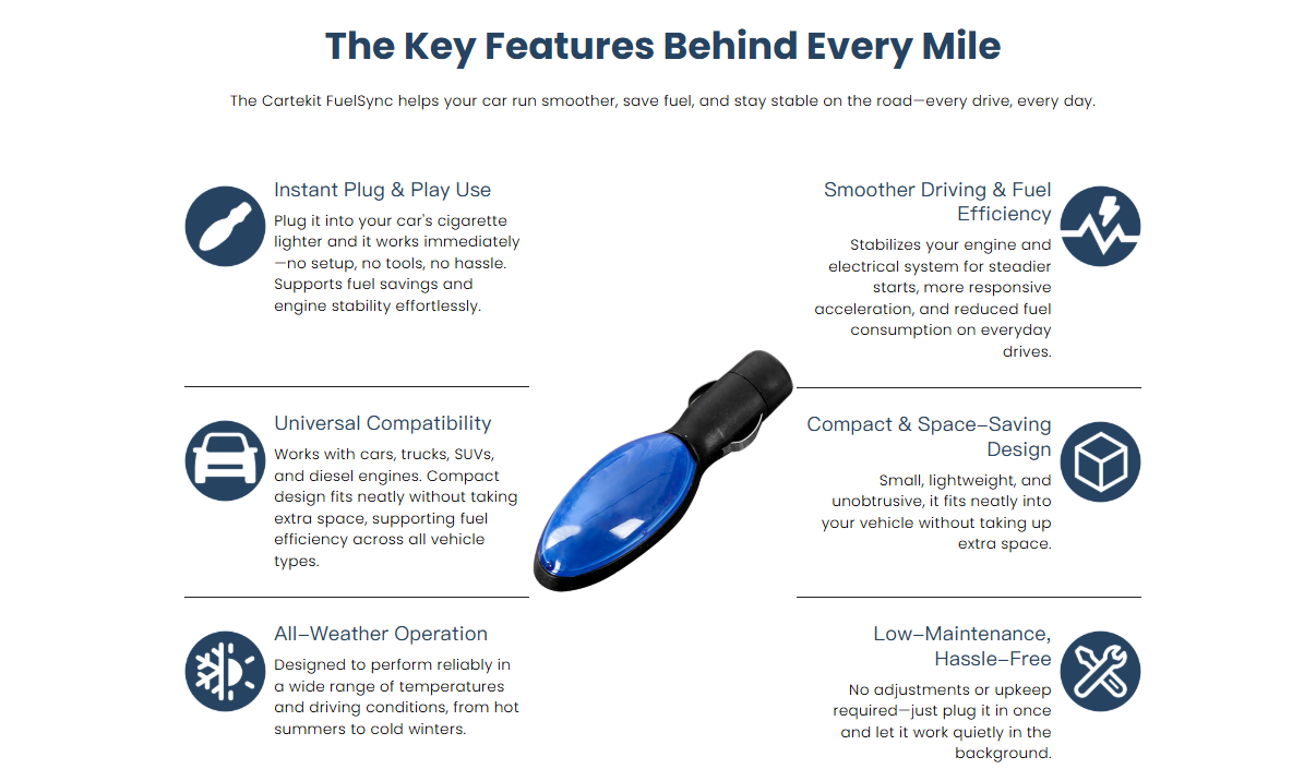 Cartekit FuelSync Optimizer Benefits