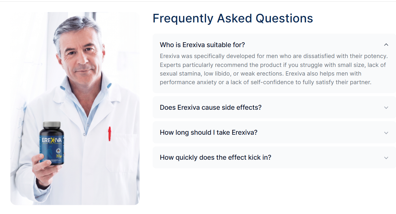 Erexiva ME Capsules