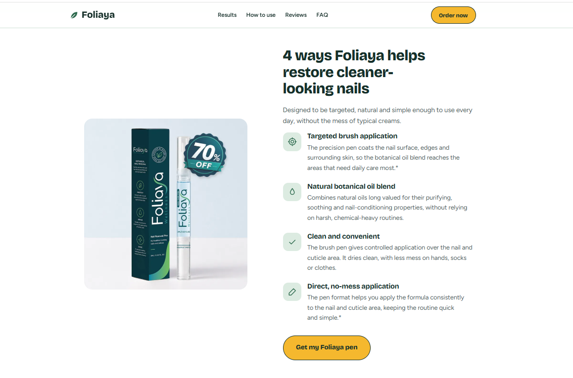 Foliaya Anti-Fungal Pen Price