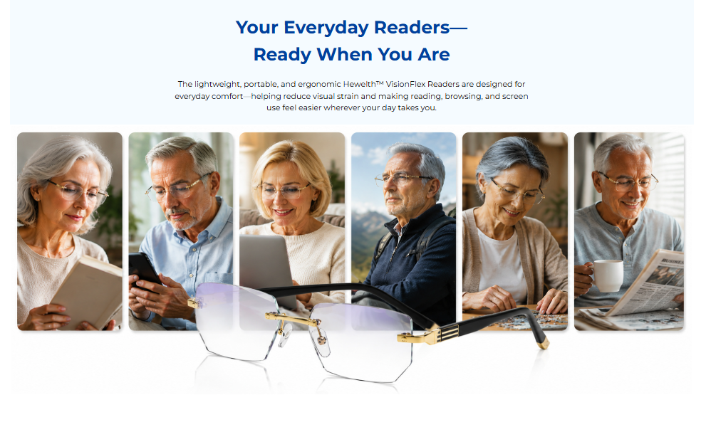 Hewelth VisionFlex Readers