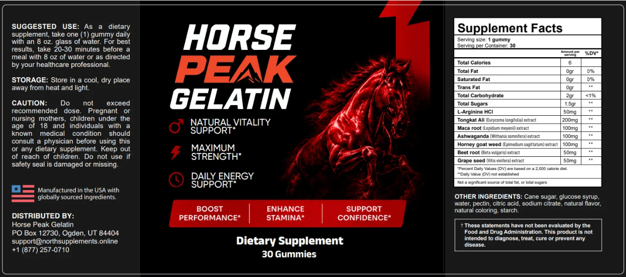 HorsePeak Gummies