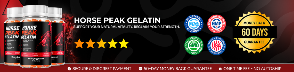 HorsePeak Gelatin benefits