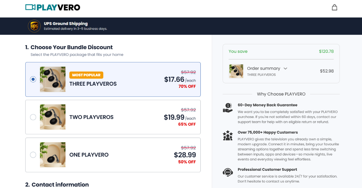 PlayVero Tv Box Price