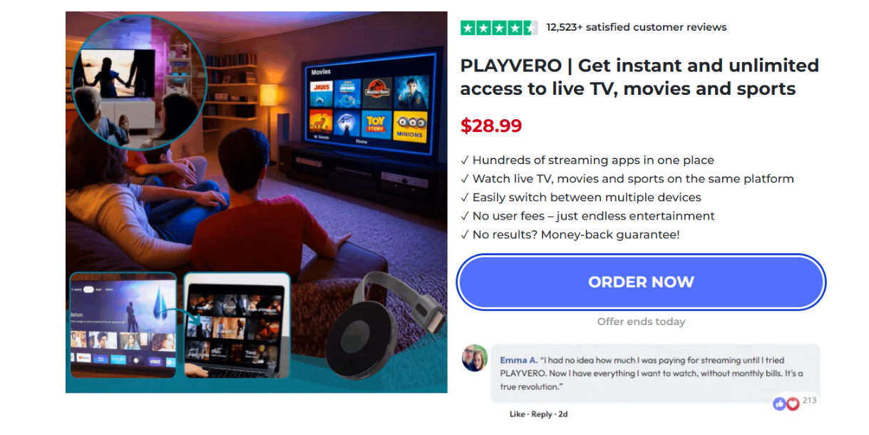 PlayVero Tv Box Benefits
