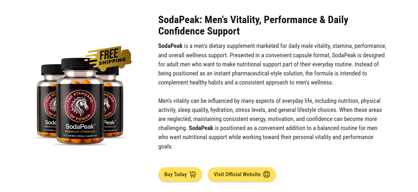 SodaPeak Benefits